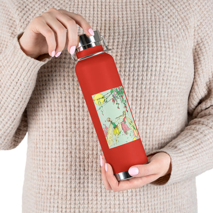 Moonlit Dance of Enchanting Fairies Copper Vacuum Insulated Bottle, 22 oz