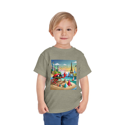 Crab Architect Toddler Short Sleeve Tee