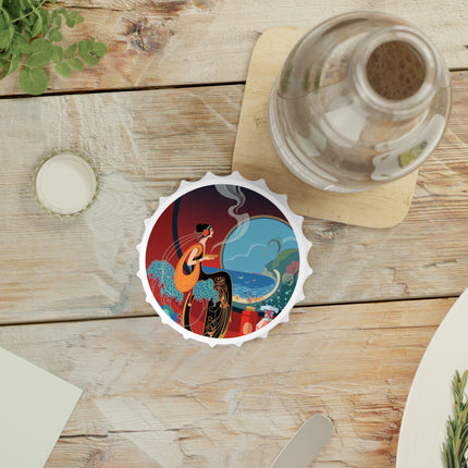 Golden Day Serenade Bottle Opener – Elegant Harmony & Sunlit Grace