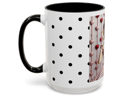 Fashionably Yours, XOXO Colorful Mugs (11oz, 15oz)