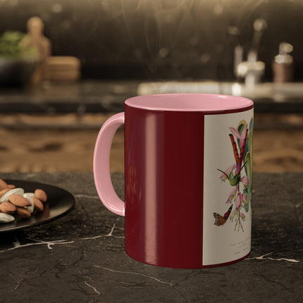 Hummingbird by Paul Gervais Colorful Mugs, 11oz