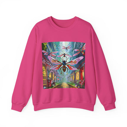 Neon Swarm Unisex Heavy Blend™ Crewneck Sweatshirt