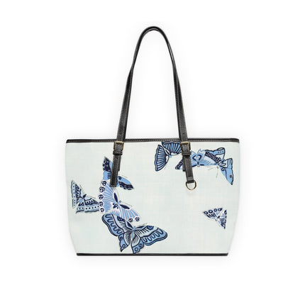 Japanese Butterfly by Kamisaka Sekka PU Leather Shoulder Bag