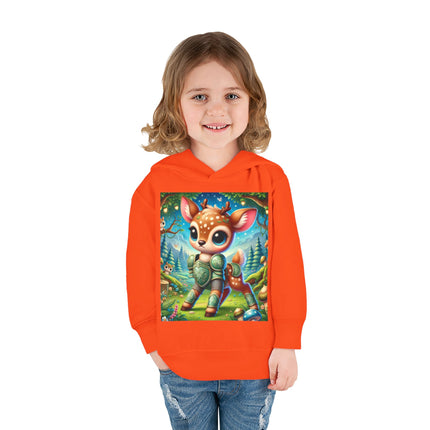 Fawn Defender Toddler Pullover Fleece Hoodie