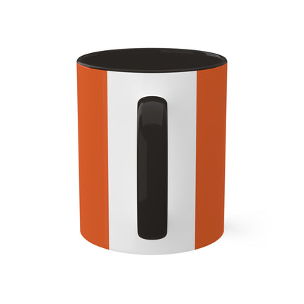 The Actor Kawarasaki Gonjūrō for a Fire Troupe by Tsukioka Yoshitoshi Colorful Mugs, 11oz