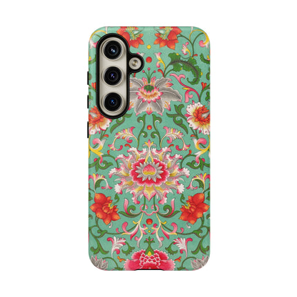 Colorful Floral Pattern by Owen Jones Phone Cases