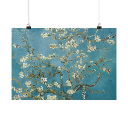Almond Blossom by Vincent van Gogh Matte Horizontal Posters
