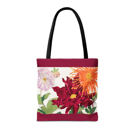 Dahlia by Tanigami Kônan Tote Bag (AOP)