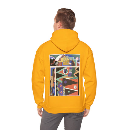 Collection decors et couleurs Pl.03 by Georges Valmier Heavy Blend™ Hooded Sweatshirt