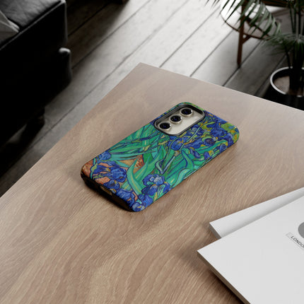 Irises by Vincent Van Gogh Phone Cases