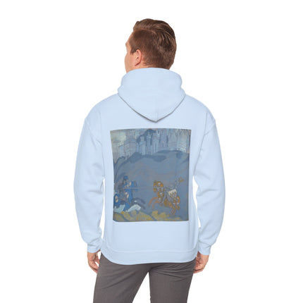 The Duel by Nicholas Roerich Unisex Heavy Blend™ Hooded Sweatshirt