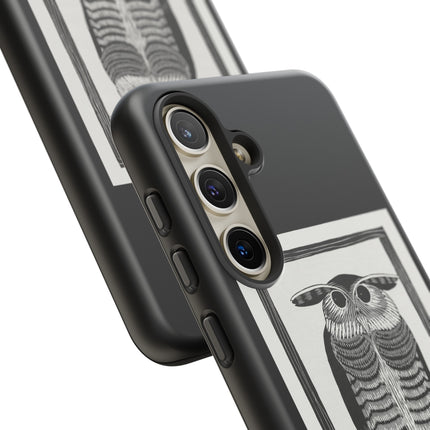 Horned Owl by Samuel Jessurun de Mesquita Phone Cases