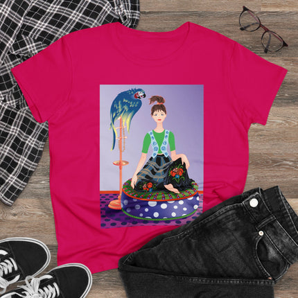 Colors of Serenity Women's Midweight Cotton Tee