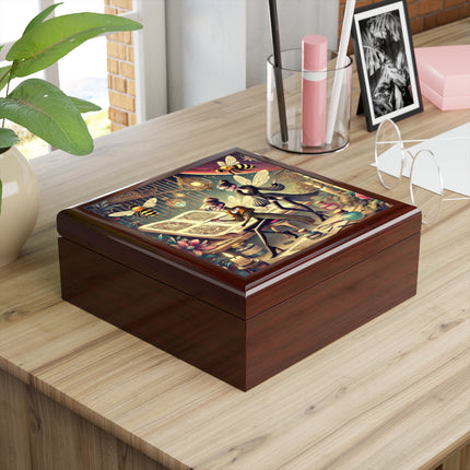 Fairy Designers Jewelry Box – Whimsical Artistry & Festive Magic