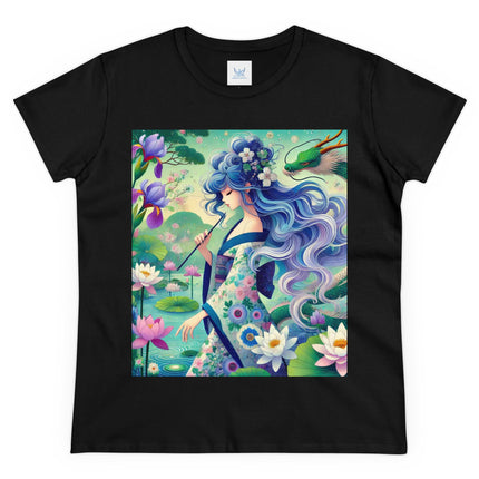 Fairy of the Koi Pond Cotton Tee