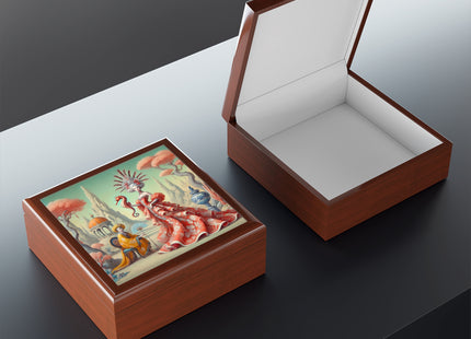 The Seahorse Court Jewelry Box