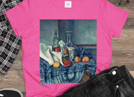 The Peppermint Bottle by Paul Cézanne Women's Midweight Cotton Tee