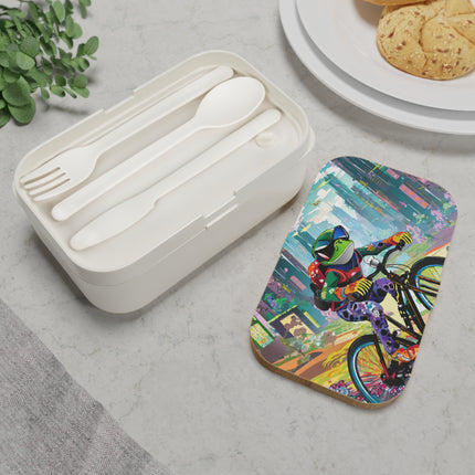 Cyberpunk Frog Bento Lunch Box