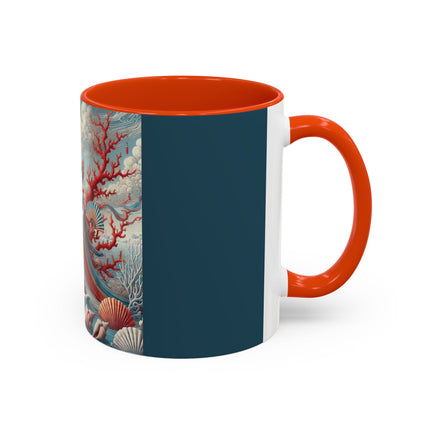 Ladies by the Quiet Sea Colorful Mugs (11oz, 15oz)