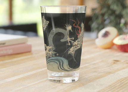Picture Album Featuring a Dragon by Utagawa Hiroshige Glass, 16oz