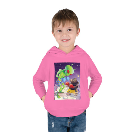 Cosmic Clash Toddler Pullover Fleece Hoodie