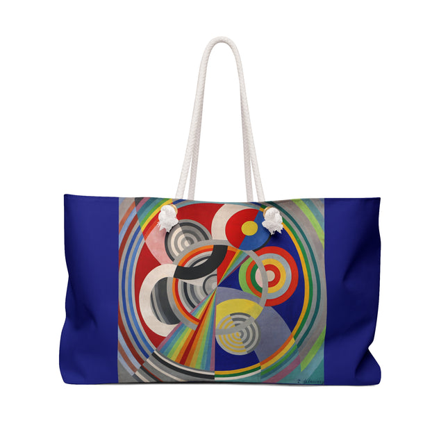 Rythme No. 1 by Robert Delaunay Weekender Bag