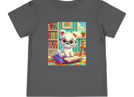 Little Scholar Pup Toddler Short Sleeve Tee