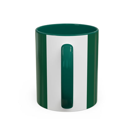 🖤🔥 The Lady Of The Christmas Hearth Colorful Mug – Art Deco Holiday Elegance