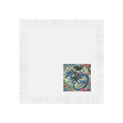 Mystic Guardian of the Sky White Coined Napkins
