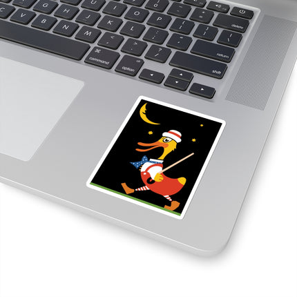 Dapper Duck Kiss-Cut Stickers (4 Sizes)