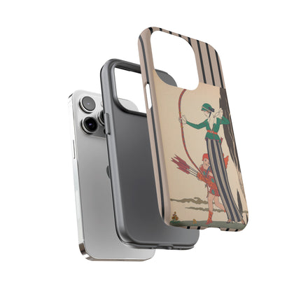 L'Arc Rouge by George Barbier Phone Cases