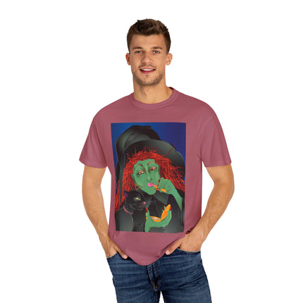 Mirror, Mirror A Witch's Touch Unisex Garment-Dyed T-shirt