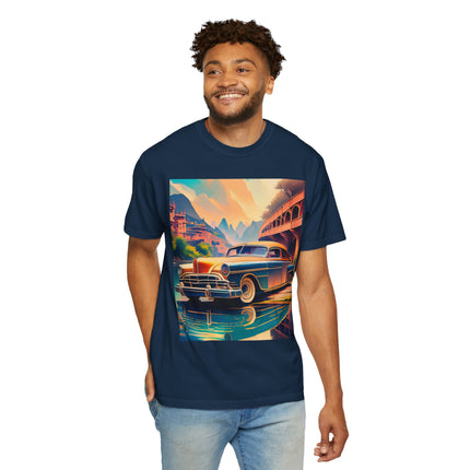 1953 Buick Roadmaster Unisex Garment-Dyed T-shirt