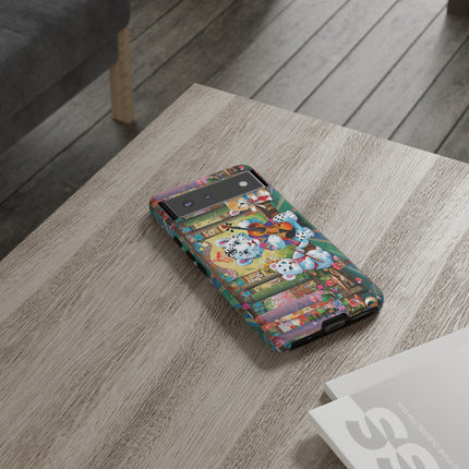 Melodies of the Snow Lion Cub Phone Cases