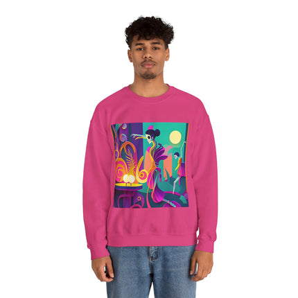 Dance of the Skeleton Ballerinas Unisex Heavy Blend™ Crewneck Sweatshirt