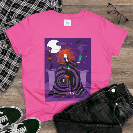 Mystic Elegance Women's Midweight Cotton Tee