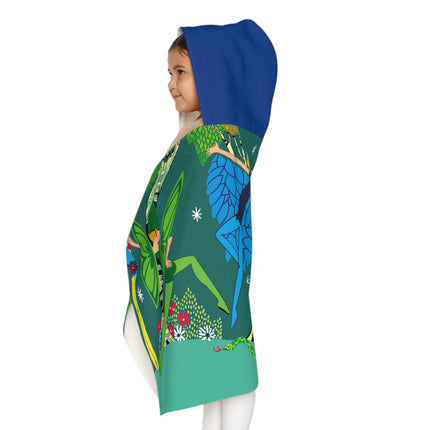 Enchanting Fairies of A Midsummer Night's Dream Youth Hooded Towel