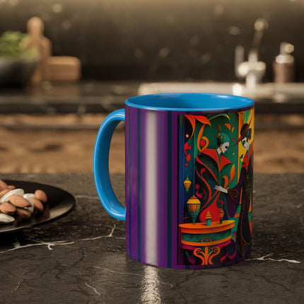 Phantoms of Elegance Colorful Mugs (11oz, 15oz)