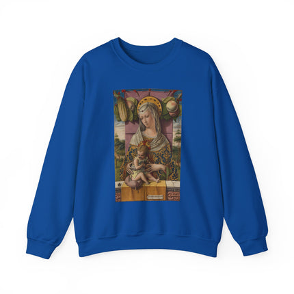 Madonna and Child by Carlo Crivelli Heavy Blend™ Crewneck Sweatshirt