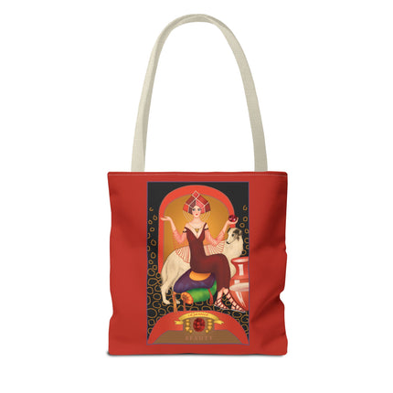 Astrology Gem Series: January & Garnet Tote Bag