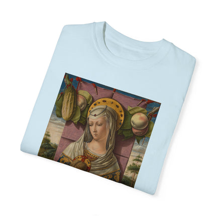 Madonna and Child by Carlo Crivelli Unisex Garment-Dyed T-shirt