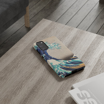 The Great Wave off Kanagawa by Katsushika Hokusai Phone Cases