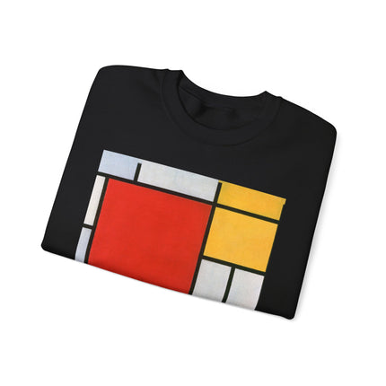 Composition with Red, Yellow, Blue, and Black by Piet Mondrian Heavy Blend™ Crewneck Sweatshirt