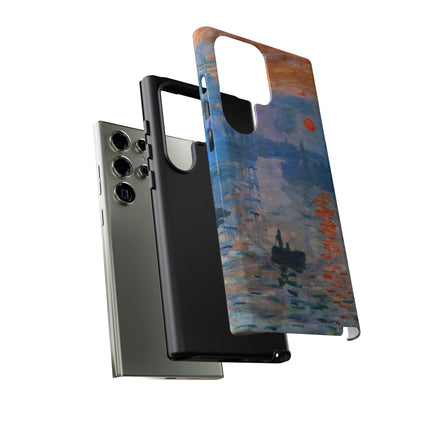 Sunrise by Claude Monet Phone Cases