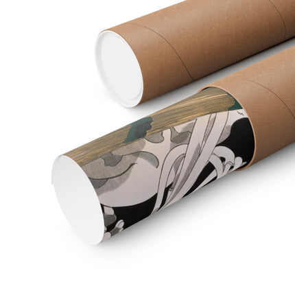 Mitsukuni Defying the Skeleton Spectre by Utagawa Kuniyoshi Matte Horizontal Posters