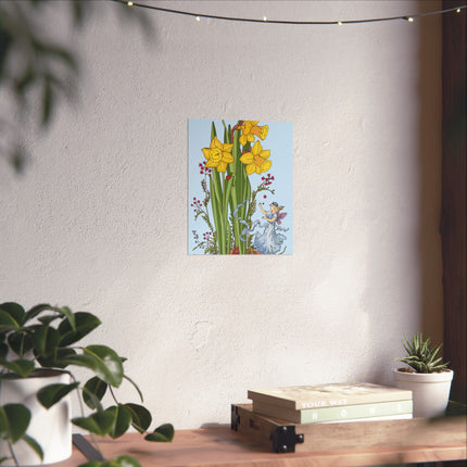 Daffodil Fairy Fine Art Posters