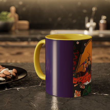 The Jewel Pavilion Colorful Mug (11oz, 15oz) – Royal Elegance, Peacock Beauty & Jewel-Toned Splendor