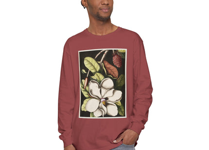 Natural History Plate 61 by Mark Catesby Garment-dyed Long Sleeve T-Shirt