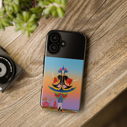 Colorful Dancer Phone Case – Vibrant Grace & Cultural Elegance