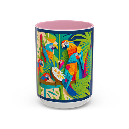 Colorful Macaws Colorful Mugs (11oz, 15oz)